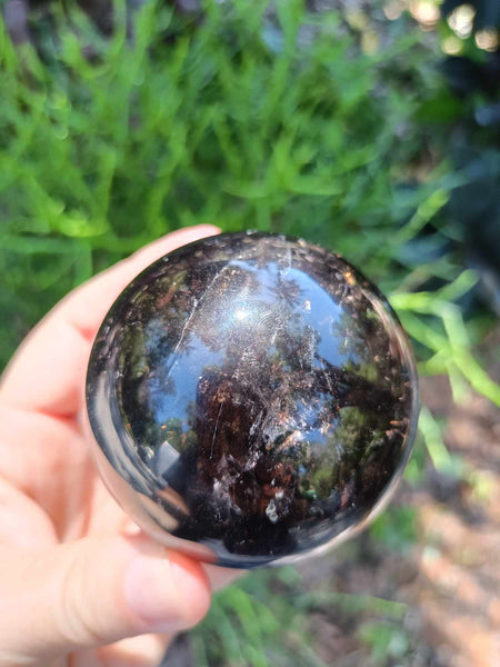 Smokey Quartz Crystal Sphere