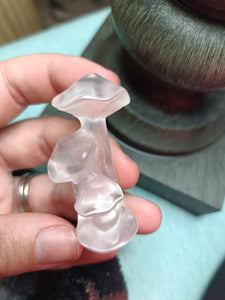 Clear Quartz Crystal Triplehead Mushroom