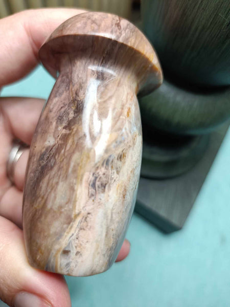 Polychrome Jasper Crystal Mushroom