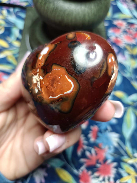 Carnelian Jasper Crystal Heart