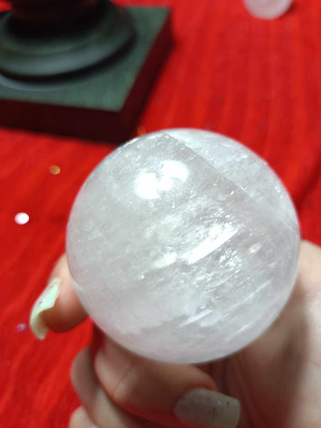 Merkabite Calcite Sphere 2.1in diameter