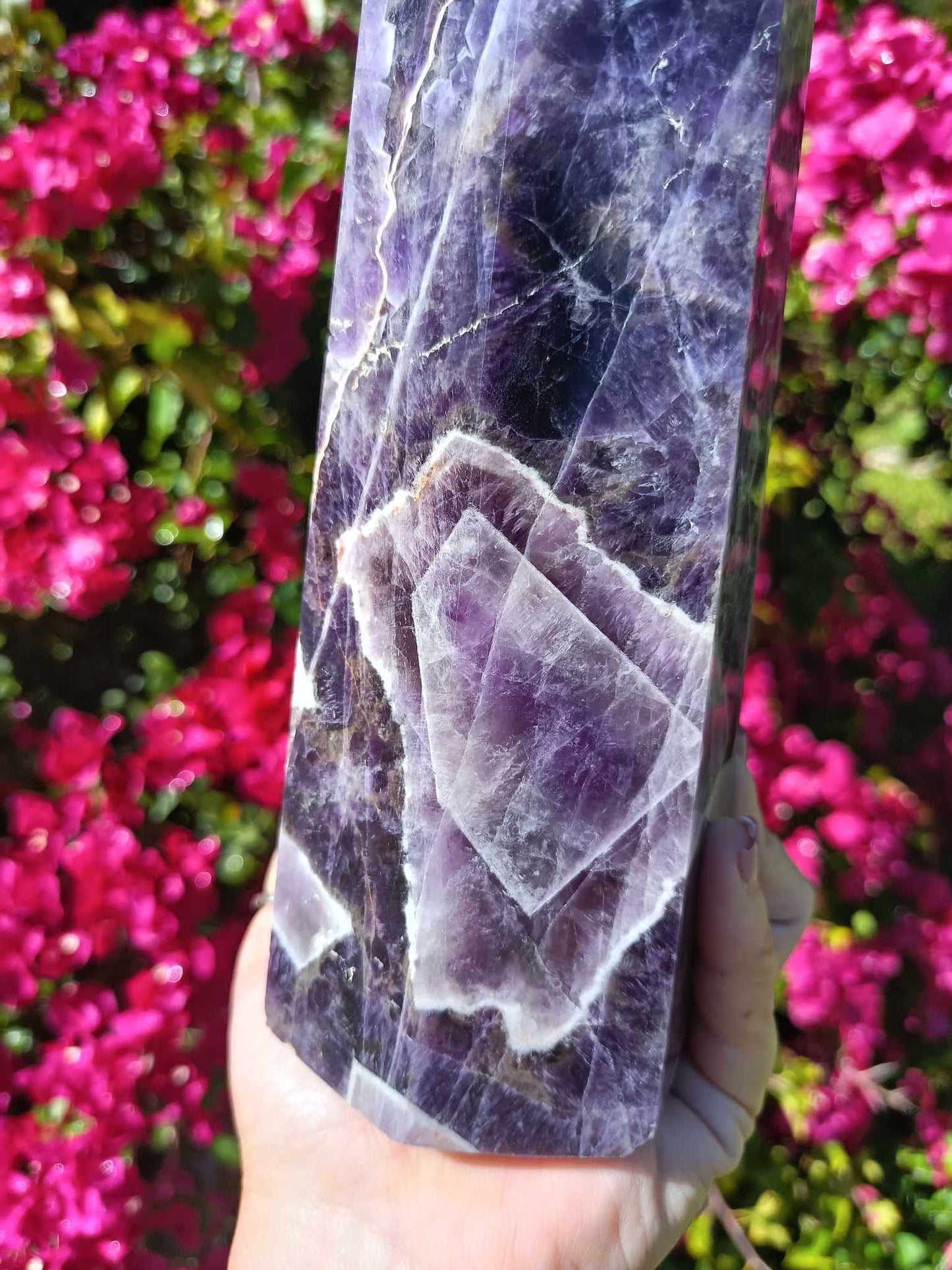 Dream Amethyst large crystal Tower