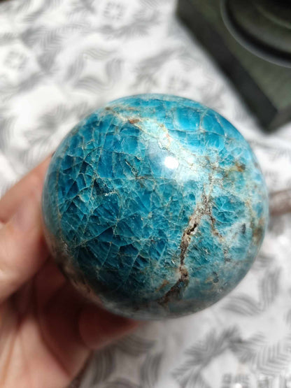 Apatite  Crystal Sphere