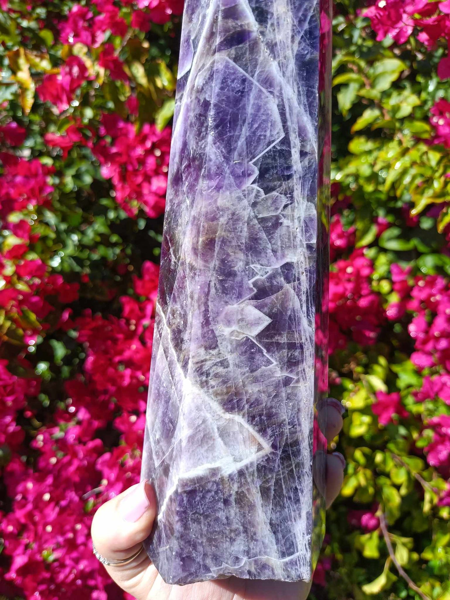 Dream Amethyst large crystal Tower