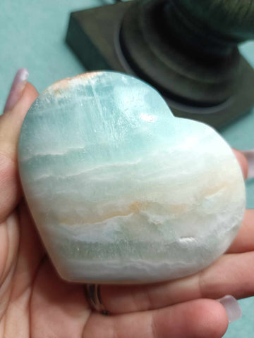 Caribbean calcite heart