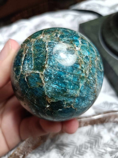 Apatite Crystal Sphere