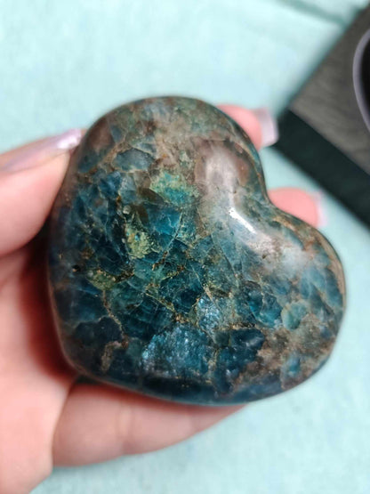 Apatite Crystal Heart