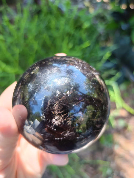 Smokey Quartz Crystal Sphere