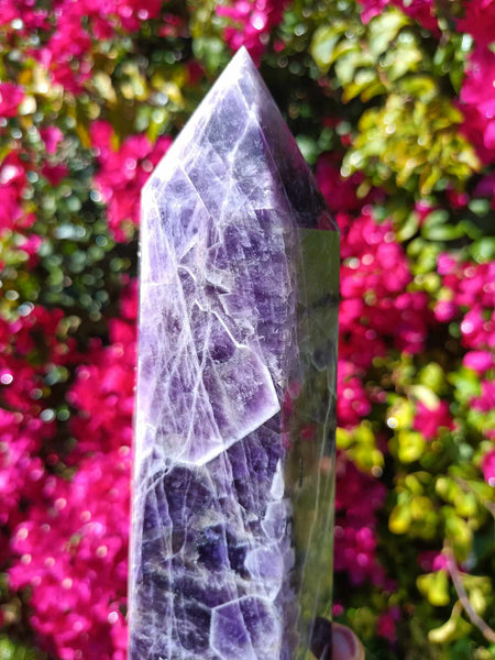 Dream Amethyst large crystal Tower