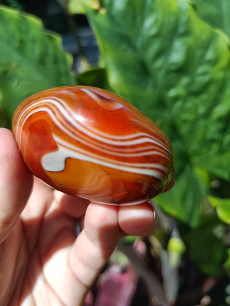 Sardonyx Palm Stone