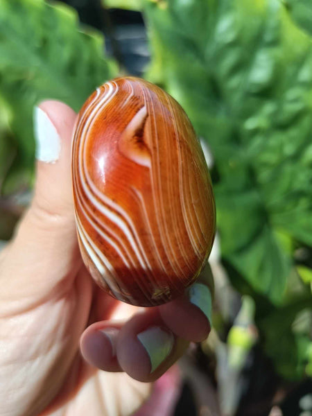 Sardonyx Palm Stone