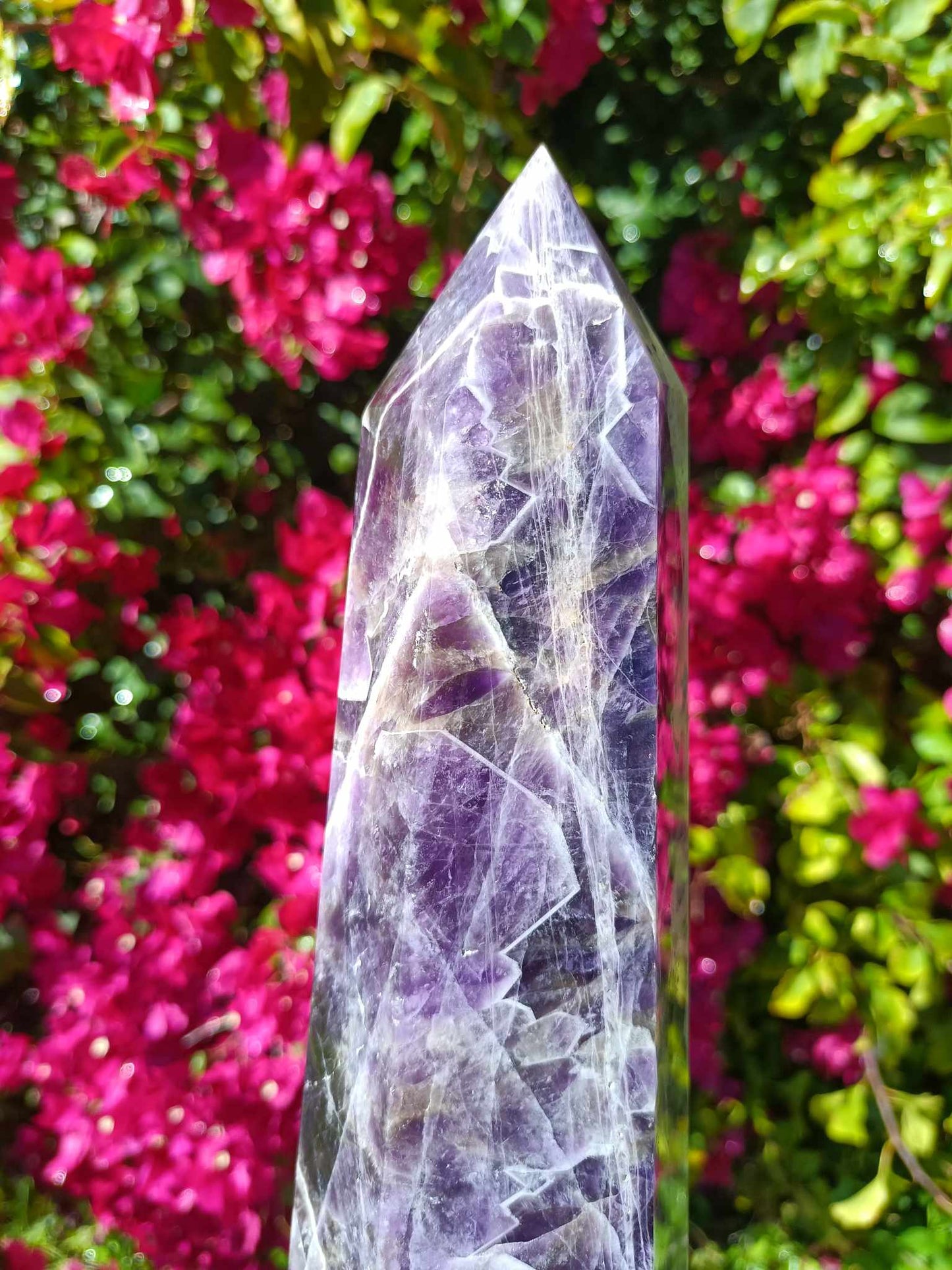 Dream Amethyst large crystal Tower