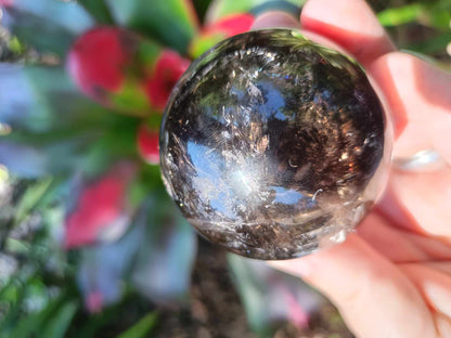 Smokey Quartz Crystal Sphere
