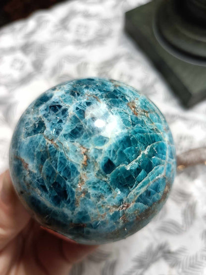 Apatite  Crystal Sphere