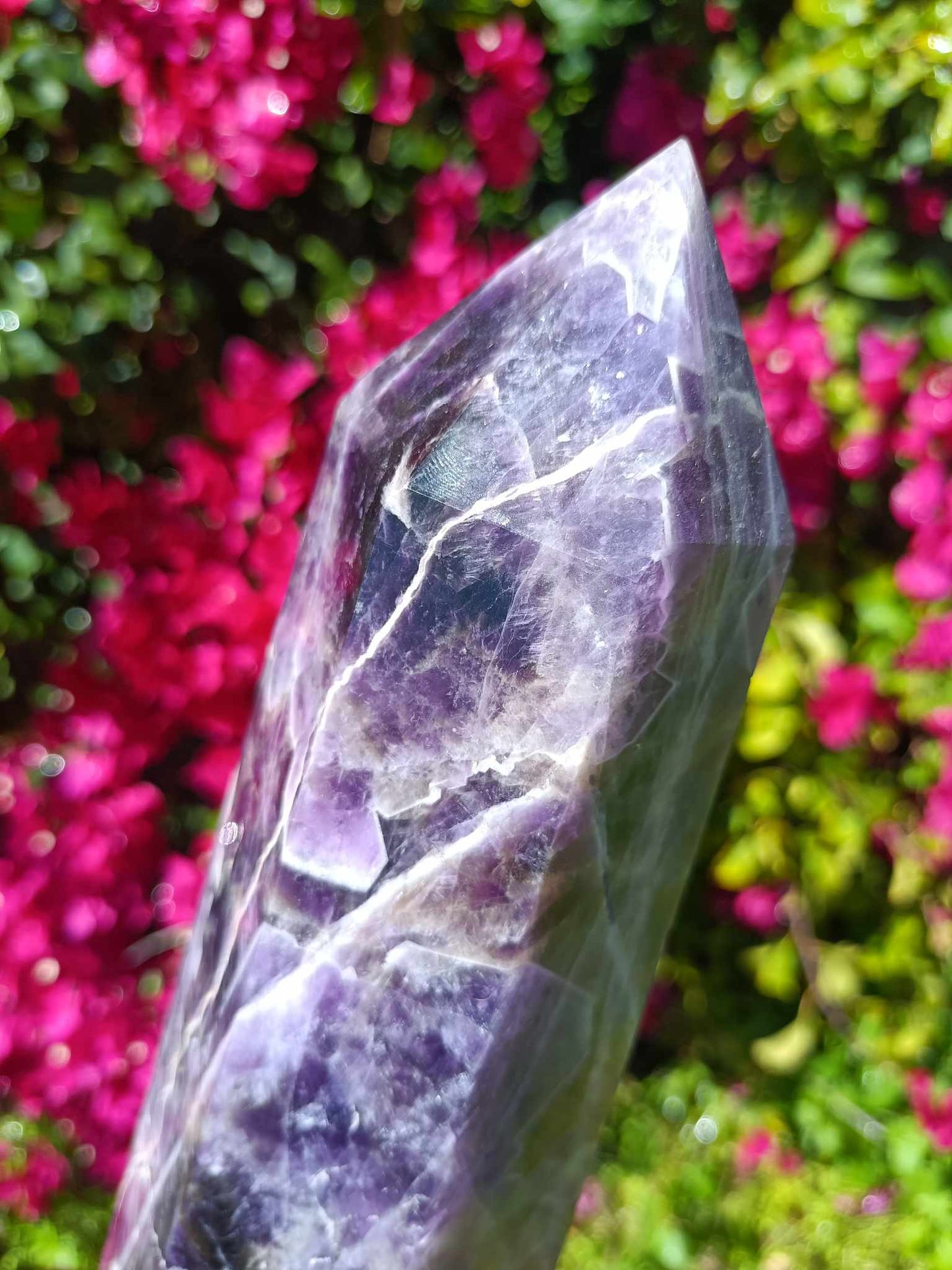 Dream Amethyst large crystal Tower