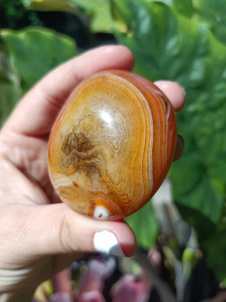 Sardonyx Palm Stone