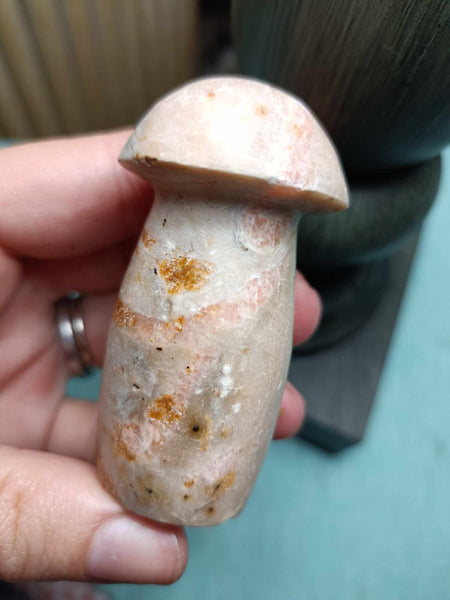 Natural Sandstone Crystal mushroom