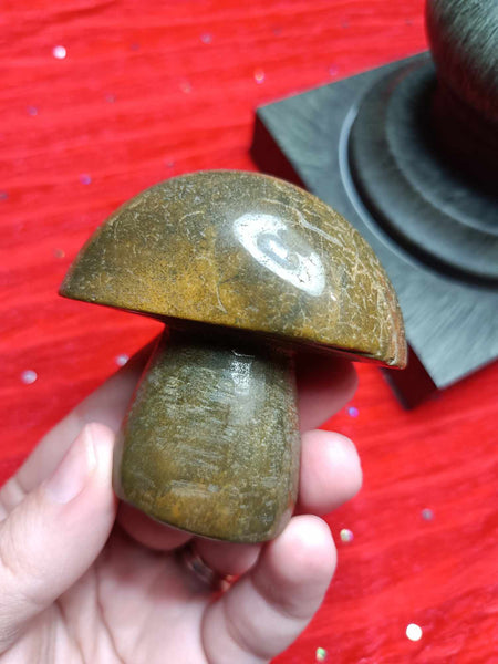 Ocean Jasper Crystal Mushroom