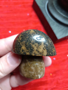 Ocean Jasper Crystal Mushroom