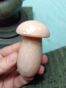 Natural Sandstone Crystal mushroom