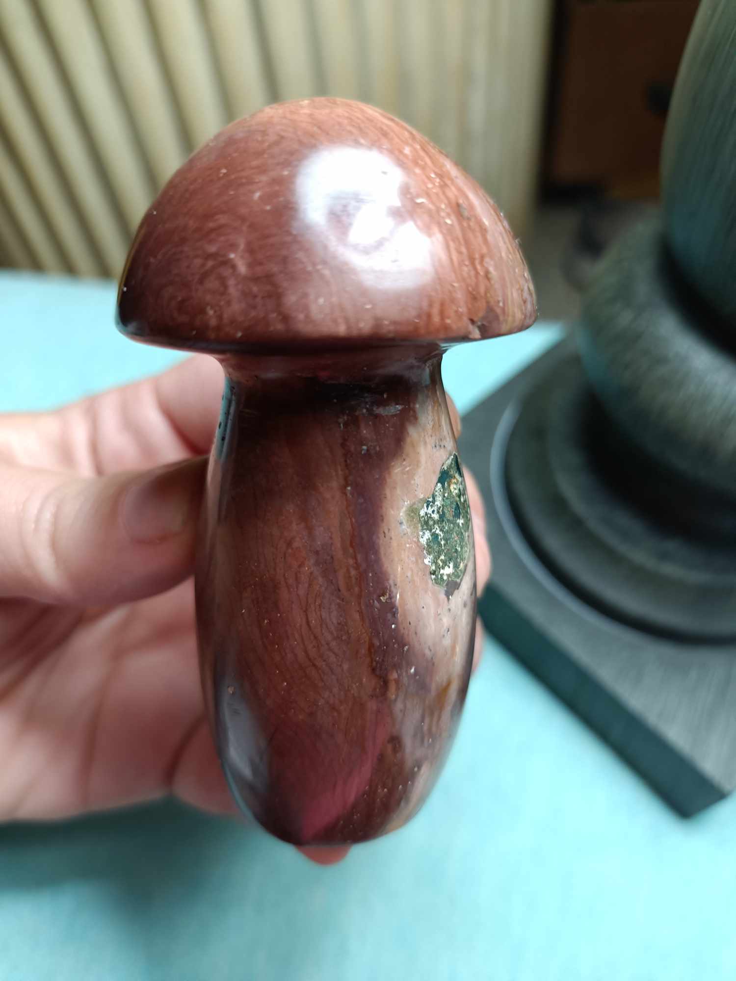 Polychrome Jasper Crystal Mushroom