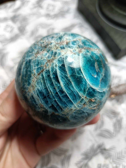 Apatite  Crystal Sphere