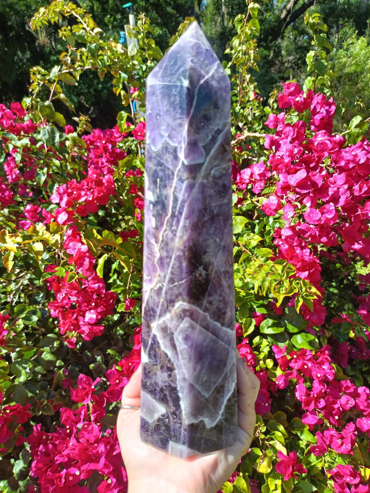 Dream Amethyst large crystal Tower