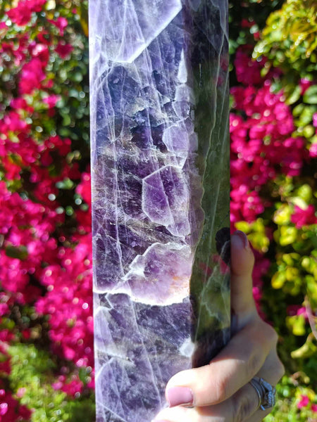 Dream Amethyst large crystal Tower