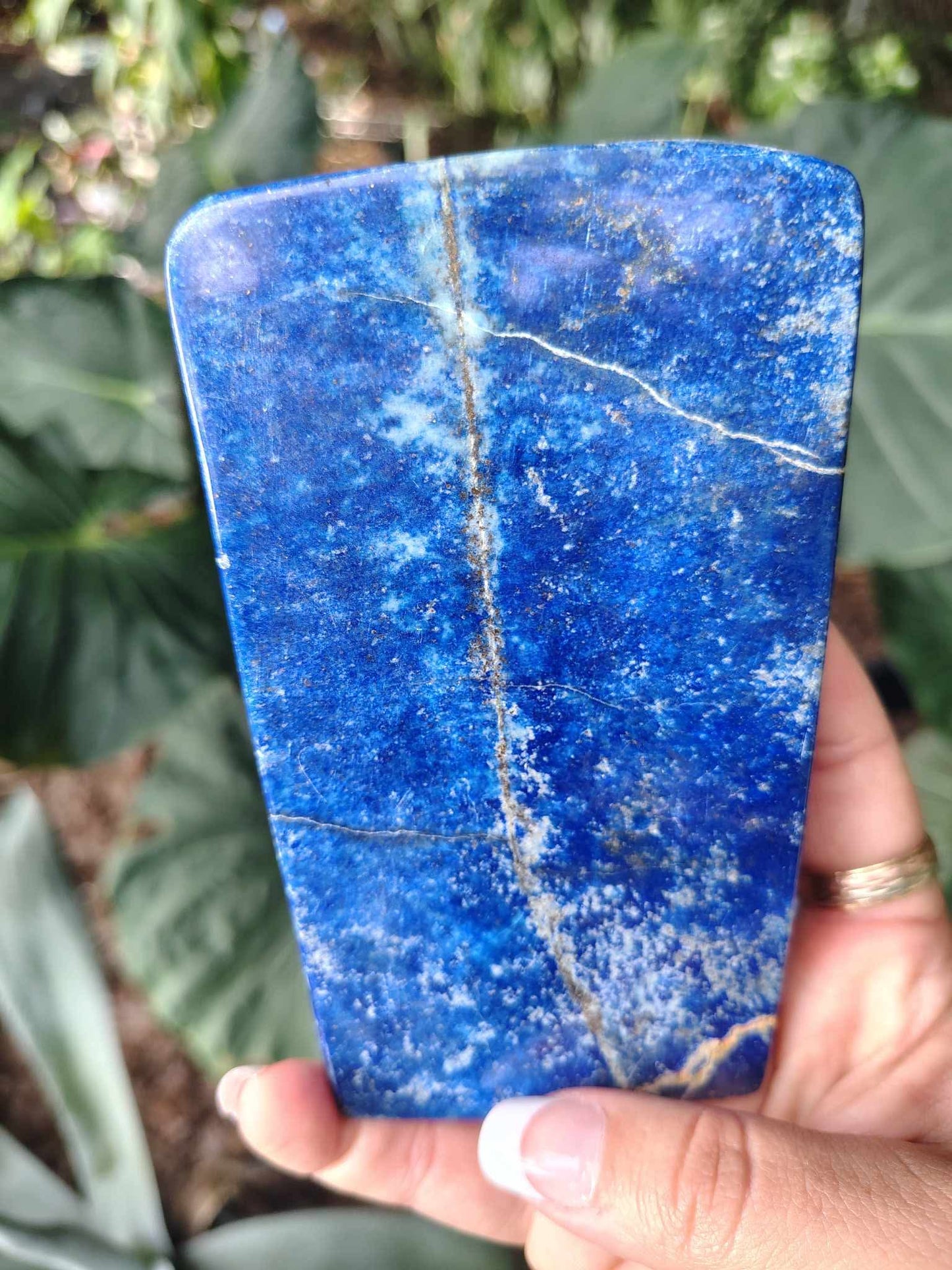 Lapis lazuli freeform very blue