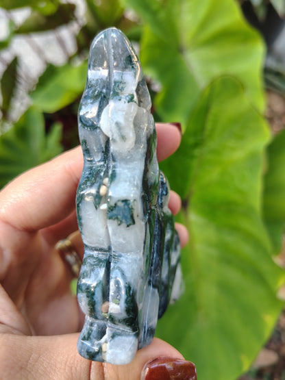 Fairy Crystal Goddess Moss Agate
