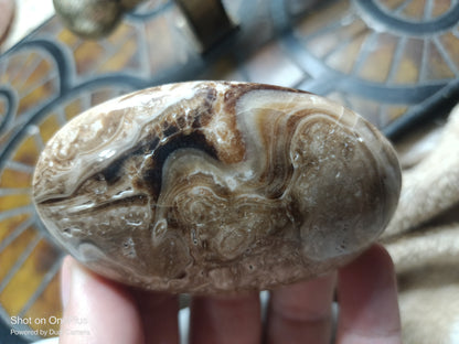 Chocolate Calcite Palmstone