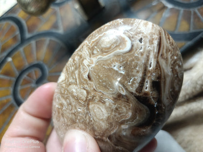 Chocolate Calcite Palmstone