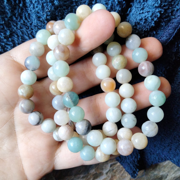 Caribbean Calcite Crystal Aragonite Bracelet