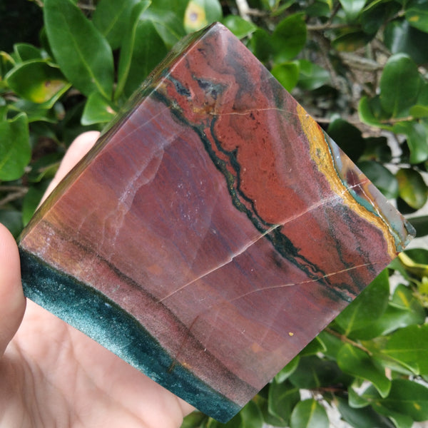 Ocean Jasper cube