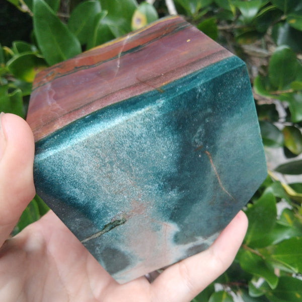 Ocean Jasper cube