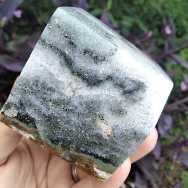 Ocean Jasper cube