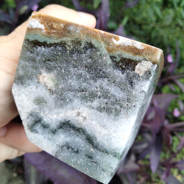 Ocean Jasper cube