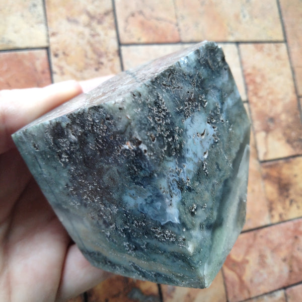 Ocean Jasper cube