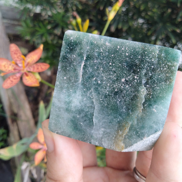 Ocean Jasper cube