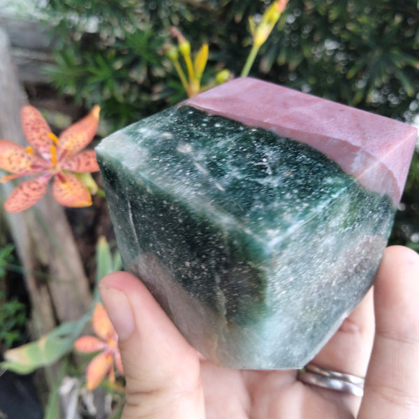 Ocean Jasper cube