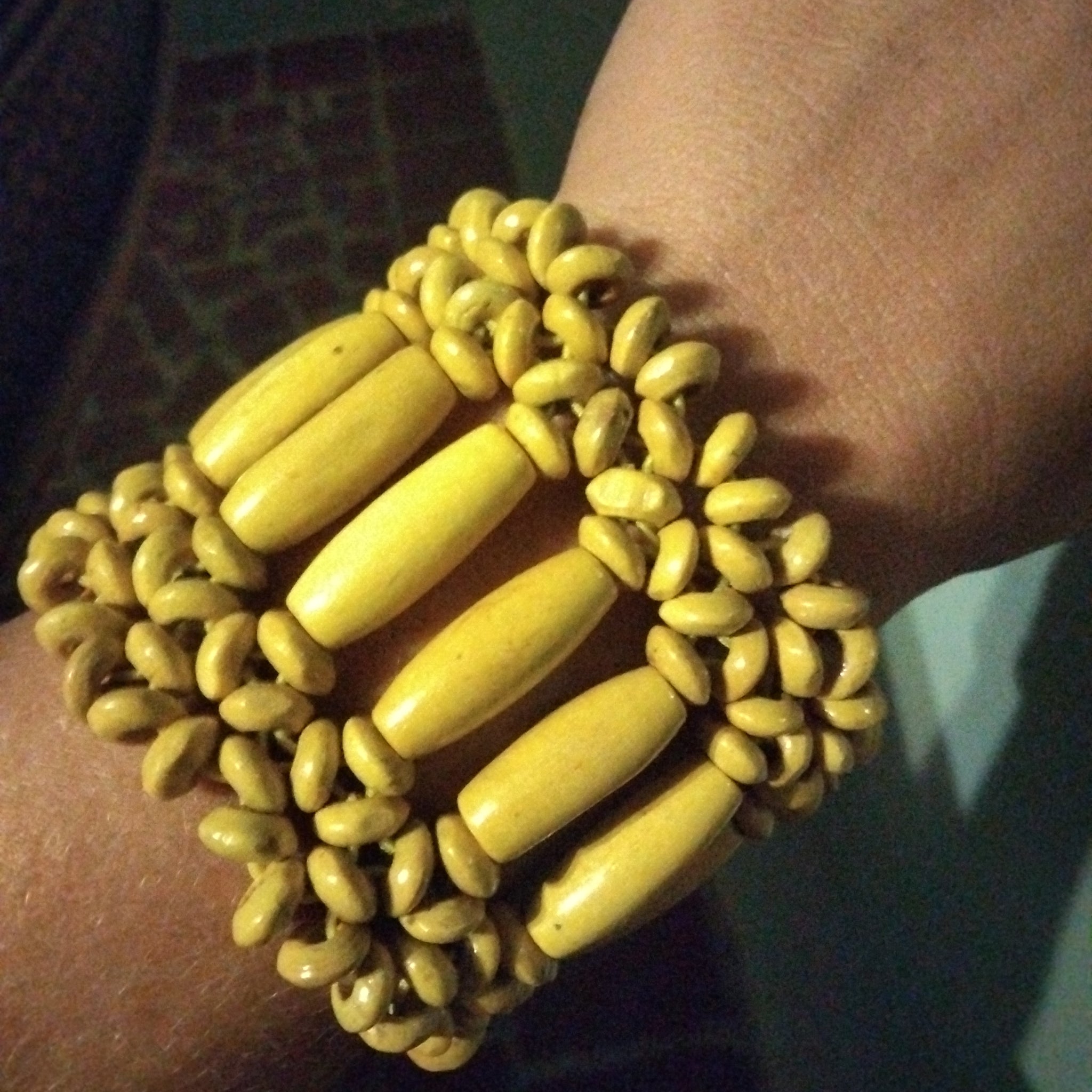 Wooden Beaded Bracelet by Peacemade