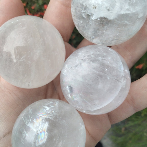 Merkabite Calcite mini Sphere 1.6 inch diameter