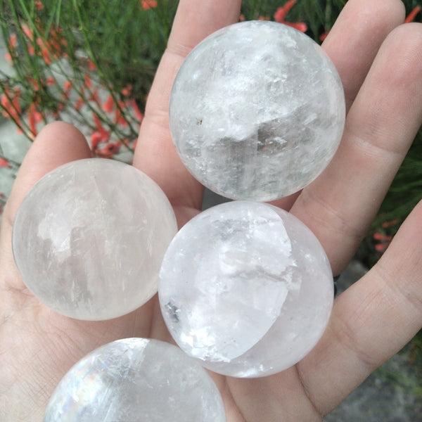 Merkabite Calcite mini Sphere 1.6 inch diameter