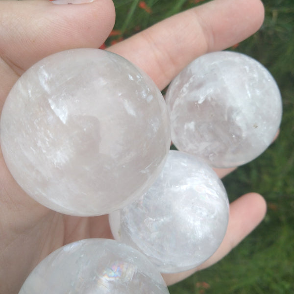 Merkabite Calcite mini Sphere 1.6 inch diameter