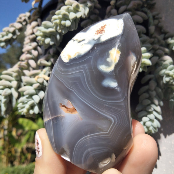 Orca Agate Flame with bands 9