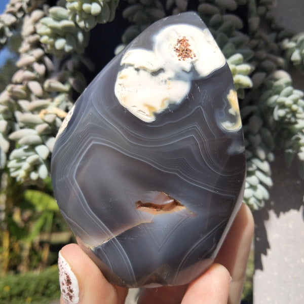 Orca Agate Flame with bands 9