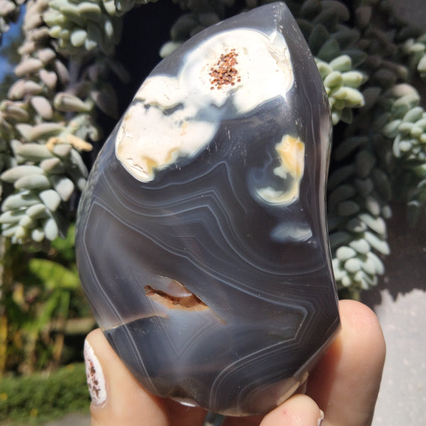 Orca Agate Flame with bands 9