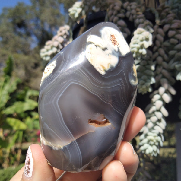 Orca Agate Flame with bands 9