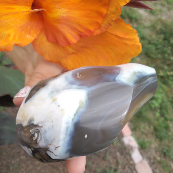 Orca Agate Flame with bands 3