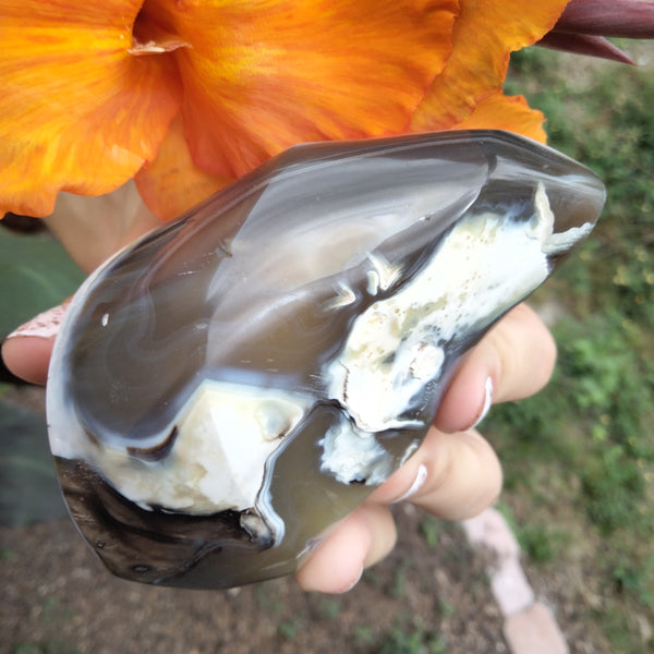 Orca Agate Flame with bands 3